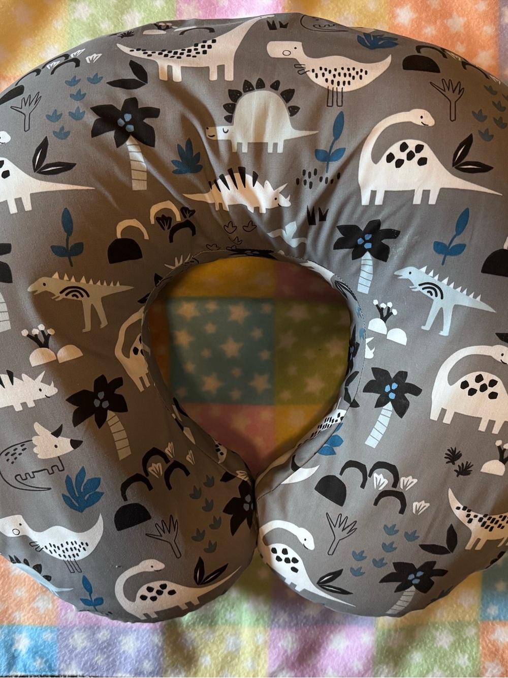 Boppy Dinosaur Print Nursing Pillow